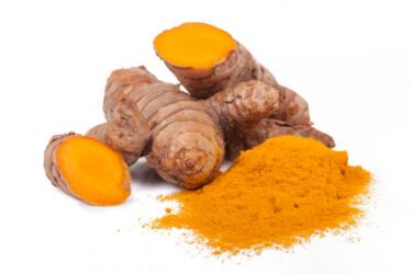 Turmeric root powder